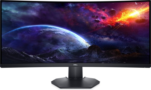 Dell S3422DWG 34-Zoll Curved Monitor 4K 3440x1440 144Hz HDMI DP USB 2ms schwarz Gut - Refurbished