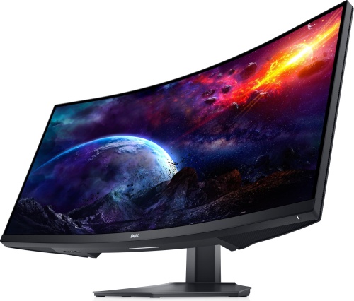 Dell S3422DWG 34-Zoll Curved Monitor 4K 3440x1440 144Hz HDMI DP USB 2ms schwarz Gut - Refurbished