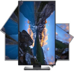 Dell UltraSharp U2720Q 27-Zoll Monitor IPS 4K 3840x2160 HDMI DP USB-C 5ms schwarz Gut - Refurbished