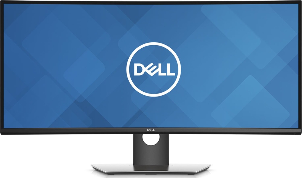 Dell UltraSharp U3419W 34-Zoll Curved Monitor Ultrawide 3440x1440 21:9 IPS Lautsprecher DP HDMI USB-C 5ms schwarz