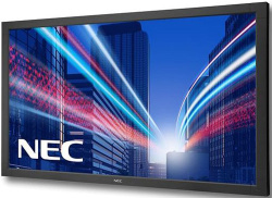 NEC MultiSync V652 65-Zoll Display VA Full HD 1920x1080 DP HDMI DVI VGA LAN Lautsprecher 8ms schwarz Gut - Refurbished