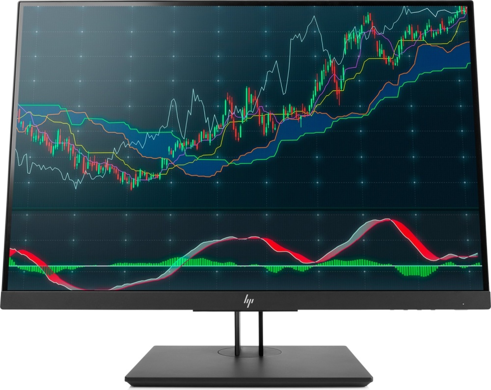 HP Z24n G2 24-Zoll Monitor IPS WUXGA 1920x1200 DP HDMI DVI USB-C 5ms schwarz
