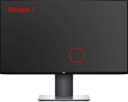 Dell UltraSharp U2421HE 23,8-Zoll Monitor IPS Full HD 1920x1080 DisplayPort HDMI USB-C LAN 5ms grau Displaykratzer - Gebraucht