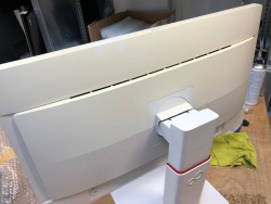 Fujitsu P27T-7 LED 27" Monitor IPS QHD 2560x1440 DP HDMI VGA DVI USB speaker 5ms white Displayspot - Used