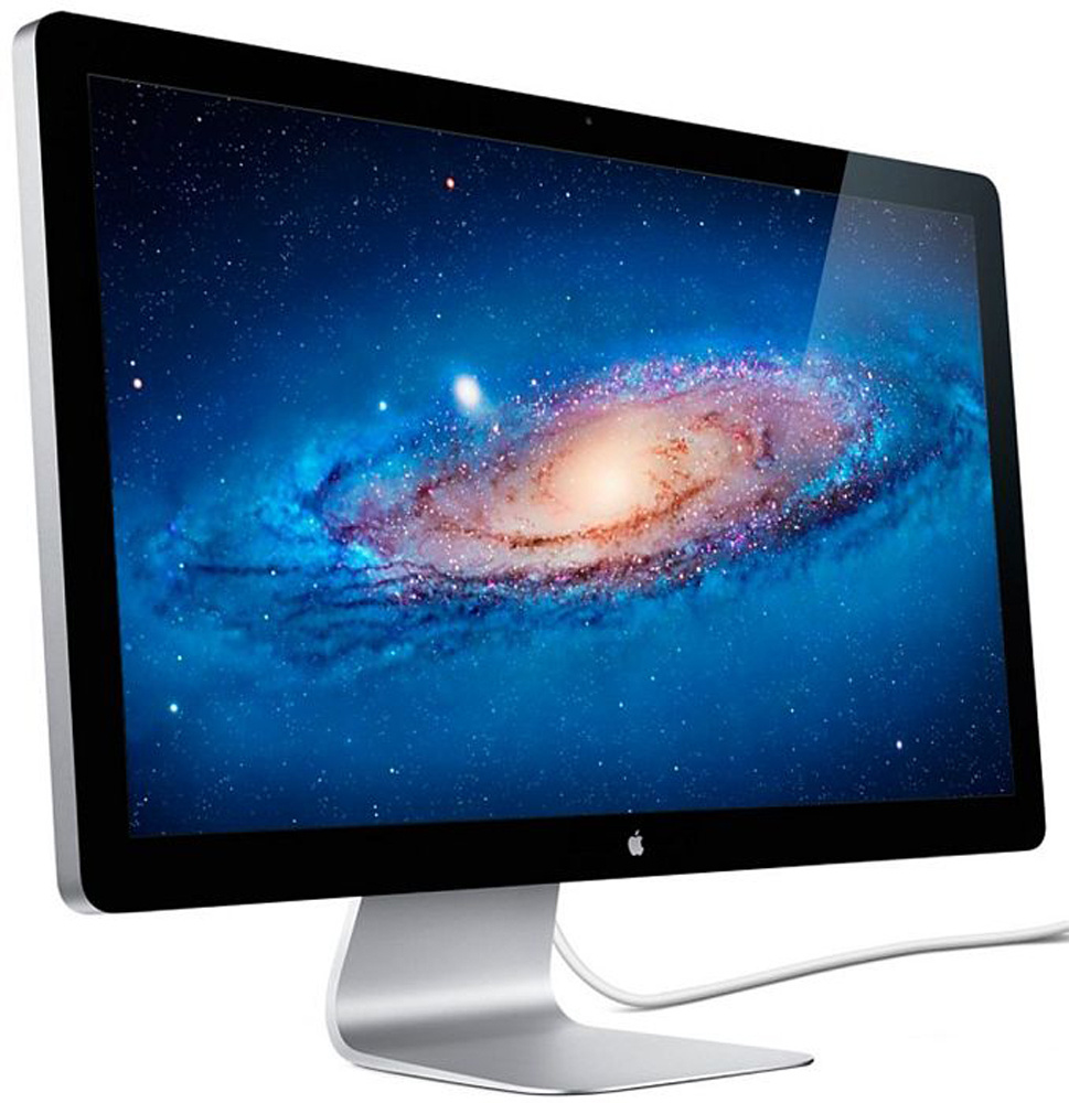 Apple A1407 Thunderbolt Display 27-Zoll Display 2560x1440 IPS Lautsprecher WebCam 12ms silber