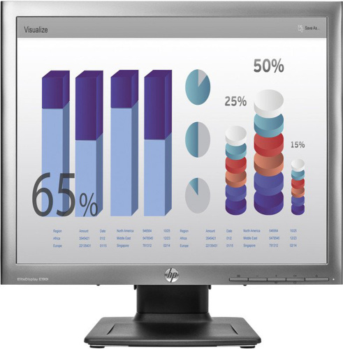 HP EliteDisplay E190i 19 Zoll Monitor SXGA 1280x1024 DP...
