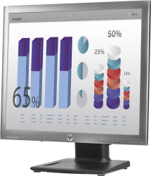 HP EliteDisplay E190i 19 Zoll Monitor SXGA 1280x1024 DP DVI VGA USB 8ms silber Sehr gut - Refurbished
