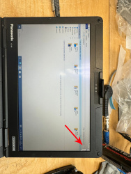Panasonic Toughbook CF-54MK1 14 Zoll Notebook i5-5300U 8GB 256GB SSD WXGA BE LTE WCAM WIN10