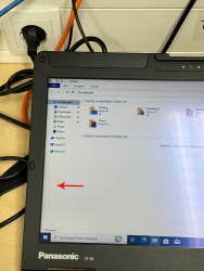 Panasonic Toughbook CF-54MK1 14 Zoll Notebook i5-5300U 8GB 128GB SSD WXGA BE LTE WCAM WIN10