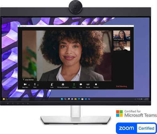 Dell P2724DEB 27-Zoll Monitor IPS WQHD 2560x1440 DisplayPort HDMI USB-C LAN Webcam Lautsprecher 5ms schwarz Sehr gut - Refurbished
