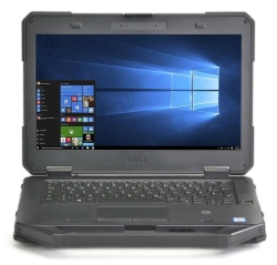 Dell Latitude Rugged 5414 14" Notebook i5-6300U 16GB 256GB SSD FHD GER Backlight FP Touch LTE WIN10 Display scratches - Used