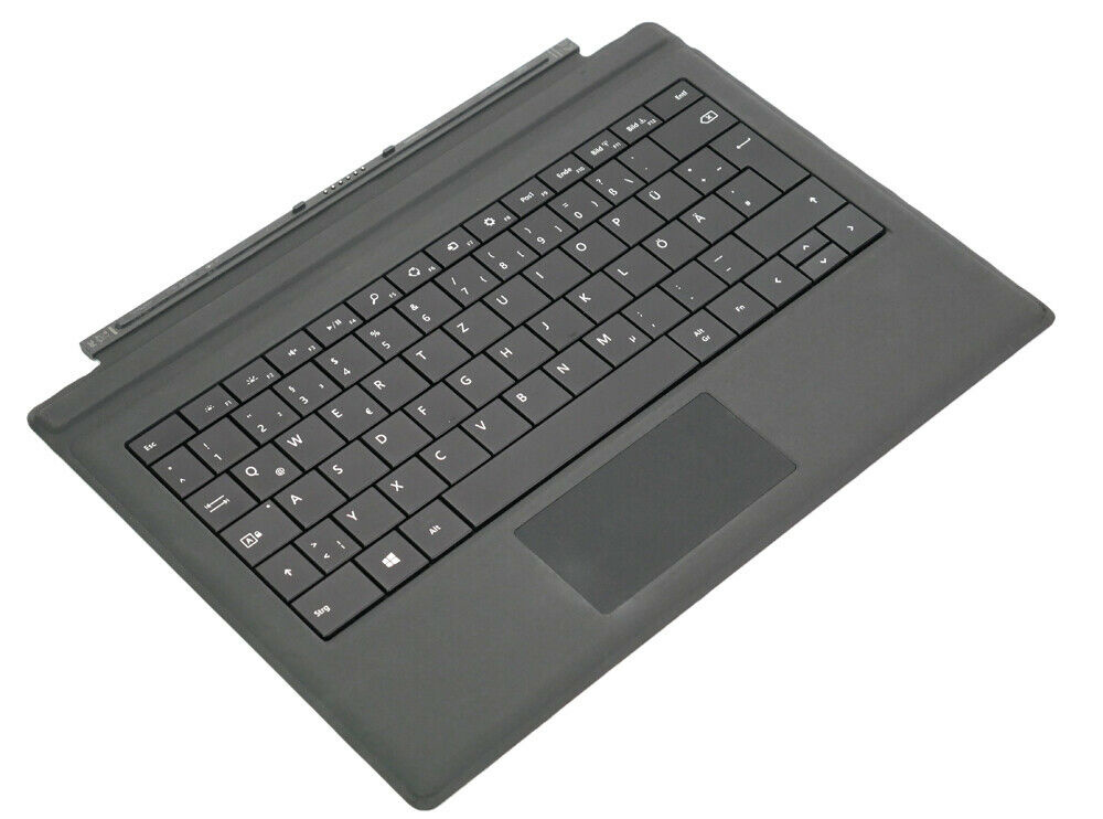 Microsoft Surface Pro  3 Type Cover Keyboard QWERTZ GER black 1644 Good - Refurbished