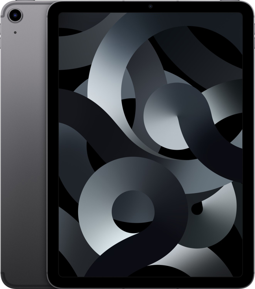 Apple iPad Air 5 (2022) 10,9 Zoll Tablet 256GB WiFi + Cellular 5G Spacegrau schwarz Hervorragend - Refurbished