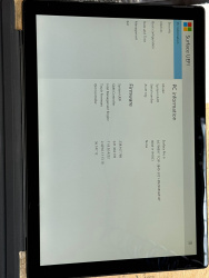 Microsoft Surface Pro 6 12,3-Zoll Tablet i7-8650U 8GB 256GB SSD 2736x1824 BE Backlight Touch WCAM WIN11 schwarz