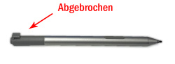 HP Active Pen T4Z24AA 839082-003 für Elite x2 1012 G1 G2 Elitebook 1030 G2 Silber Gebraucht