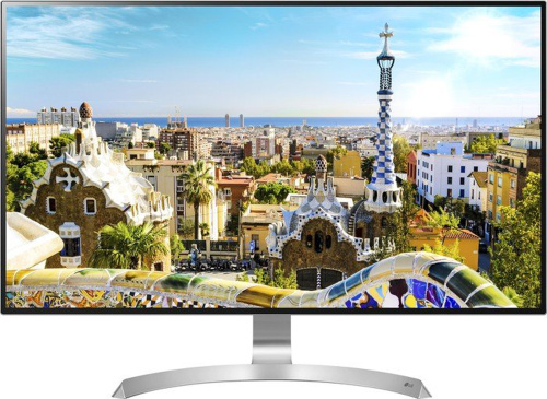 LG 32UD99-W 31.5" Monitor IPS 4K 3840x2160 DP HDMI USB-C Speaker 5ms white Good - Refurbished