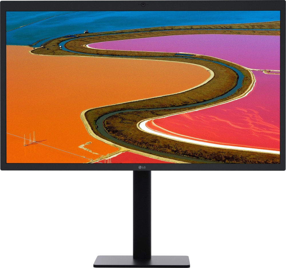 LG UltraFine 5K 27MD5KA-B 27-Zoll Monitor IPS 5K 5120x2880 Thunderbolt 3 USB-C Lautsprecher Webcam 5ms schwarz