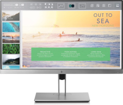 HP EliteDisplay E233 23-inch Monitor IPS FHD 1920x1080 DP HDMI VGA USB 7ms silver