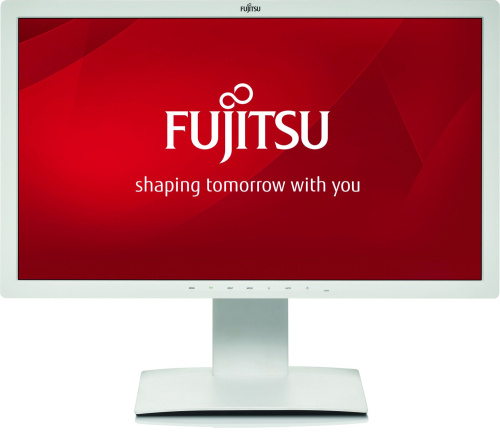 Fujitsu B-Line B27T-7 Pro LED 27-inch Monitor IPS FHD 1920x1080 DP VGA DVI USB Speaker 5ms white Very good - Refurbished
