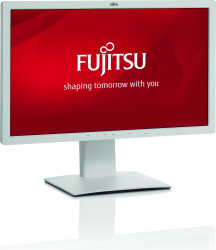 Fujitsu B-Line B27T-7 Pro LED 27-inch Monitor IPS FHD 1920x1080 DP VGA DVI USB Speaker 5ms white Very good - Refurbished