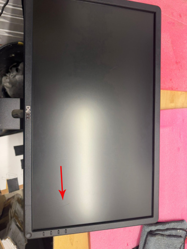 Dell E2214H 21,5-Zoll Monitor Full HD 1920x1080 DVI VGA 5ms schwarz Displaykratzer - Gebraucht