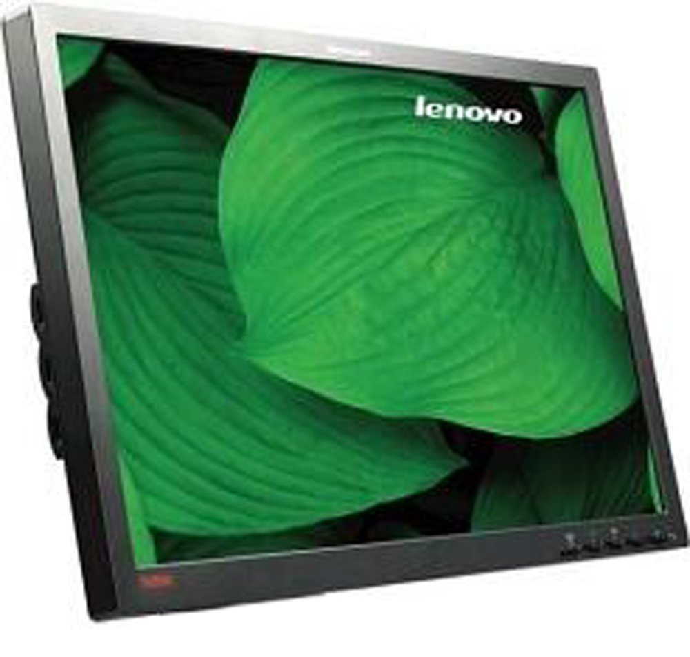 Lenovo Thinkvision L2440p 24-Zoll Monitor TN WUXGA 1920x1200 DVI VGA USB 5ms schwarz ohne Fuß