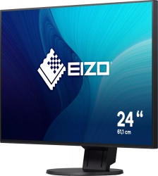 Eizo FlexScan EV2456-BK 24,1 Zoll Monitor IPS WUXGA 1920x1200 Lautsprecher DP HDMI DVI VGA USB 5ms schwarz