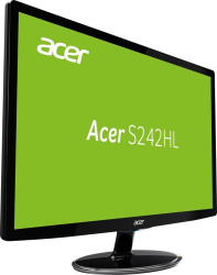 Acer S2 S242HLCbid 24 Zoll Monitor TN FHD 1920x1080 HDMI VGA DVI 2ms schwarz Gut - Refurbished