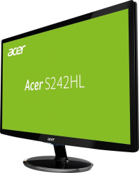 Acer S2 S242HLCbid 24 Zoll Monitor TN FHD 1920x1080 HDMI VGA DVI 2ms schwarz Gut - Refurbished