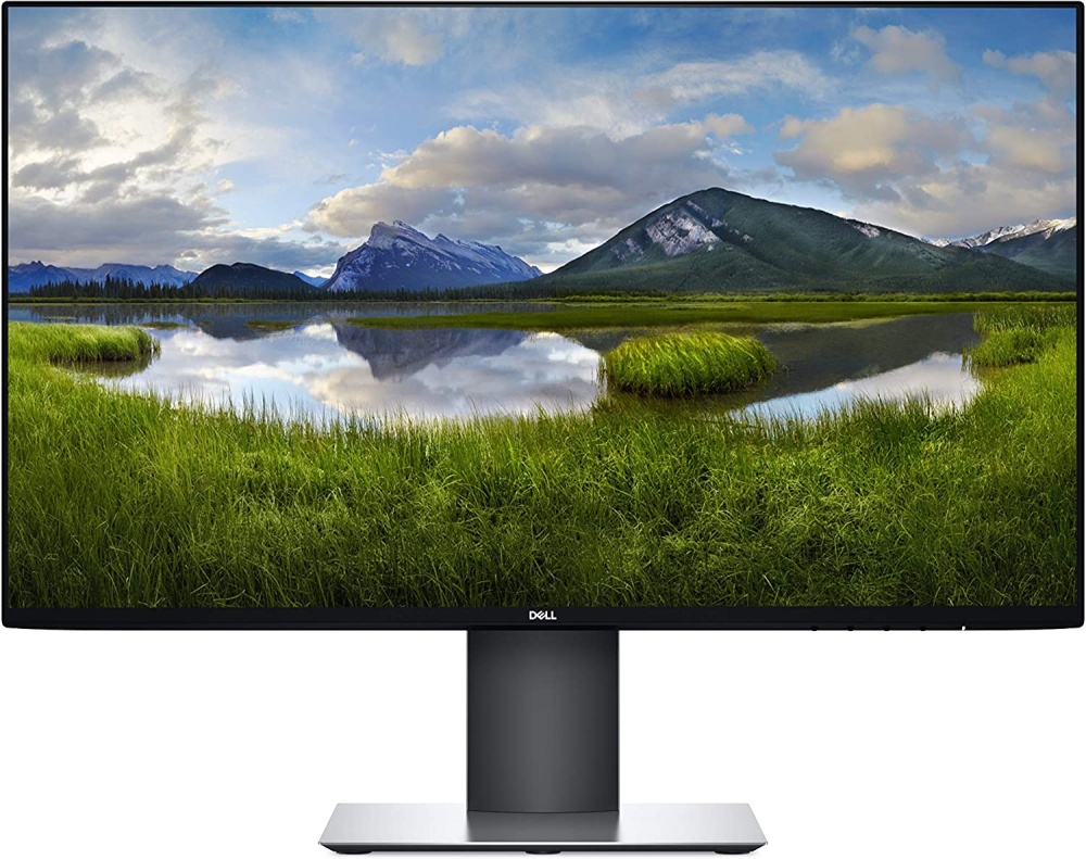Dell UltraSharp U2419H 24-Zoll Monitor FHD 1920x1080 IPS 5 ms DisplayPort HDMI USB schwarz/silber Displayfleck - Gebraucht