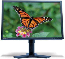 LaCie 526 25.5-inch monitor IPS WUXGA 1920x1200 VGA DVI 16ms black Good - Refurbished