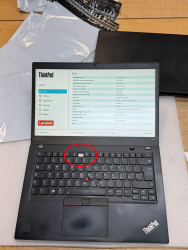 Lenovo ThinkPad T490s 14 Zoll Notebook i5 8365U 16GB 256GB SSD FHD IT Backlight FP Touch WCAM WIN11