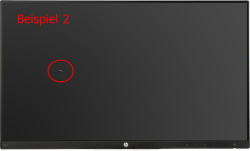 HP Z23n 23-Zoll Monitor IPS FHD 1920x1080 DP HDMI VGA USB 7ms schwarz ohne Fuß Displaykratzer - Gebraucht