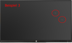 HP Z23n 23-Zoll Monitor IPS FHD 1920x1080 DP HDMI VGA USB 7ms schwarz ohne Fuß Displaykratzer - Gebraucht