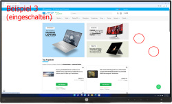 HP Z23n 23-Zoll Monitor IPS FHD 1920x1080 DP HDMI VGA USB 7ms schwarz ohne Fuß Displaykratzer - Gebraucht