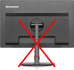 Lenovo ThinkVision T2254p 22-Zoll Monitor WSXGA+ 1680x1050  Gut - Refurbished (ohne Standfuß)
