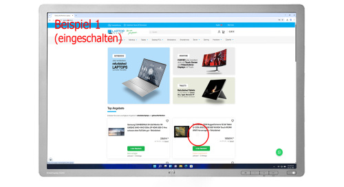 HP EliteDisplay E241i 24" Monitor IPS WUXGA 1920x1200 DP DVI VGA USB IPS 8ms silver without stand Display scratches - Used