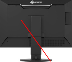 Eizo ColorEdge CG2420 24-inch monitor IPS WUXGA 1920x1200 DP HDMI DVI USB 10ms black without stand Very good - Refurbished
