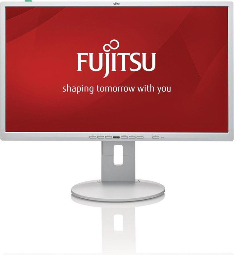 Fujitsu P-Line P24-8 TE Pro 23,8-inch Monitor IPS FHD 1920x1080 DP VGA DVI USB speaker 5ms white