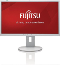 Fujitsu P-Line P24-8 TE Pro 23,8-inch Monitor IPS FHD 1920x1080 DP VGA DVI USB speaker 5ms white
