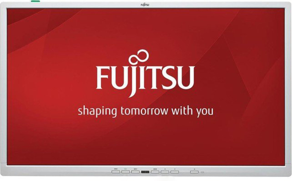 Fujitsu P-Line P24-8 TE Pro 23,8-inch Monitor IPS FHD 1920x1080 DP VGA DVI USB speaker 5ms white without stand