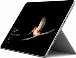 Microsoft Surface GO 10-Zoll Tablet Intel Pentium 4415Y 4GB 64GB SSD 1800x1200 US Backlight Touch WCAM WIN10 platin Hervorragend - Refurbished