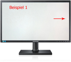 Samsung S22C450BW 22-Zoll Monitor TN WSXGA+ 1680x1050 DVI VGA 5ms schwarz Displayfleck - Gebraucht