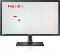 Samsung S22C450BW 22-Zoll Monitor TN WSXGA+ 1680x1050 DVI VGA 5ms schwarz Displayfleck - Gebraucht