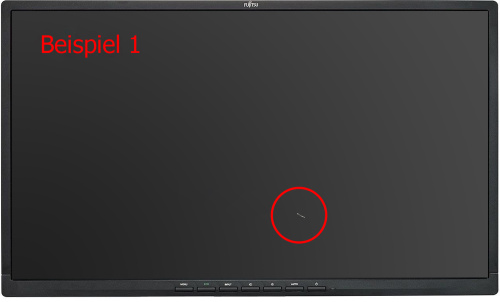 Fujitsu B-Line B22-8 TS Pro 21,5-inch Monitor IPS FHD 1920x1080 DP DVI VGA USB speaker 5ms black without stand Display scratches - Used