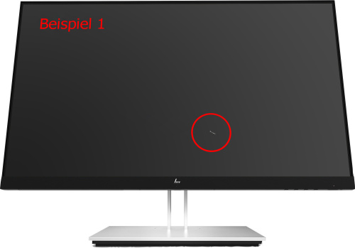 HP E24u G4 23,8-Zoll Monitor IPS FHD 1920x1080 DP HDMI USB-C USB 5ms schwarz Displaykratzer - Gebraucht