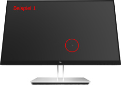 HP E24u G4 23,8-Zoll Monitor IPS FHD 1920x1080 DP HDMI USB-C USB 5ms schwarz Displaykratzer - Gebraucht