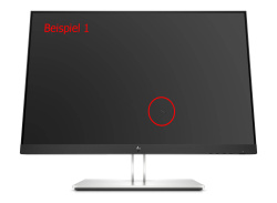 HP E24i G4 24-Zoll Monitor IPS WUXGA 1920x1200 DP HDMI VGA USB 5ms schwarz Displaykratzer - Gebraucht