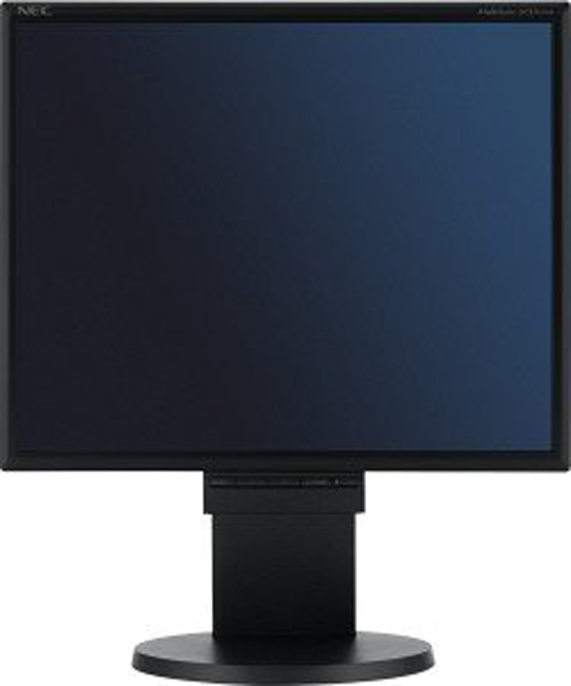 NEC MultiSync LCD195NX-BK 19-inch Monitor TN SXGA 1280x1024 Mini-VGA DVI 5ms black Very good - Refurbished