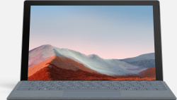Microsoft Surface Pro 7+ 12,3-Zoll Tablet i5-1135G7 8GB 256GB SSD 2736x1824 US Backlight Touch WCAM WIN11 platin Hervorragend - Refurbished